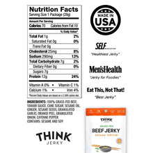 Load image into Gallery viewer, Grass-Fed Sesame Teriyaki Beef Jerky