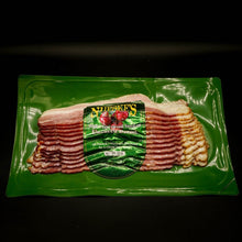 Load image into Gallery viewer, Nueske's Uncured Wild Cherrywood Smoked Bacon (12 oz pkg)