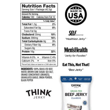 Load image into Gallery viewer, Grass-Fed Classic Beef Jerky