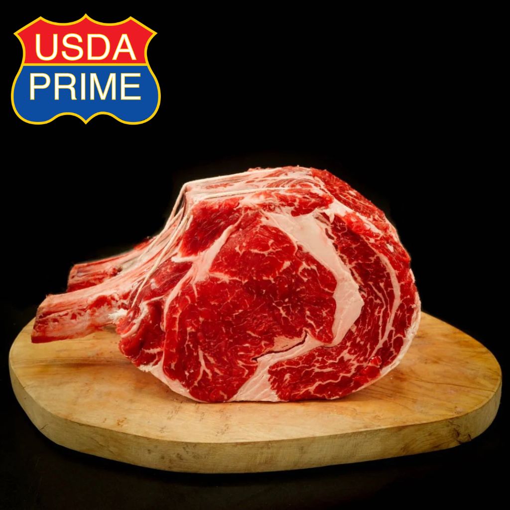 Bone-In Frenched Rib Roast, USDA Prime – Farmingdale Meat Market