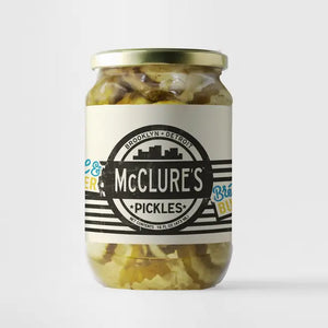 McClure's Bread & Butter Chips Pickles - 16oz Jar
