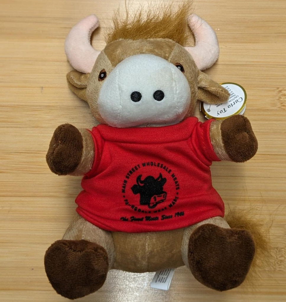 Cow Mascot Stuffed Animal