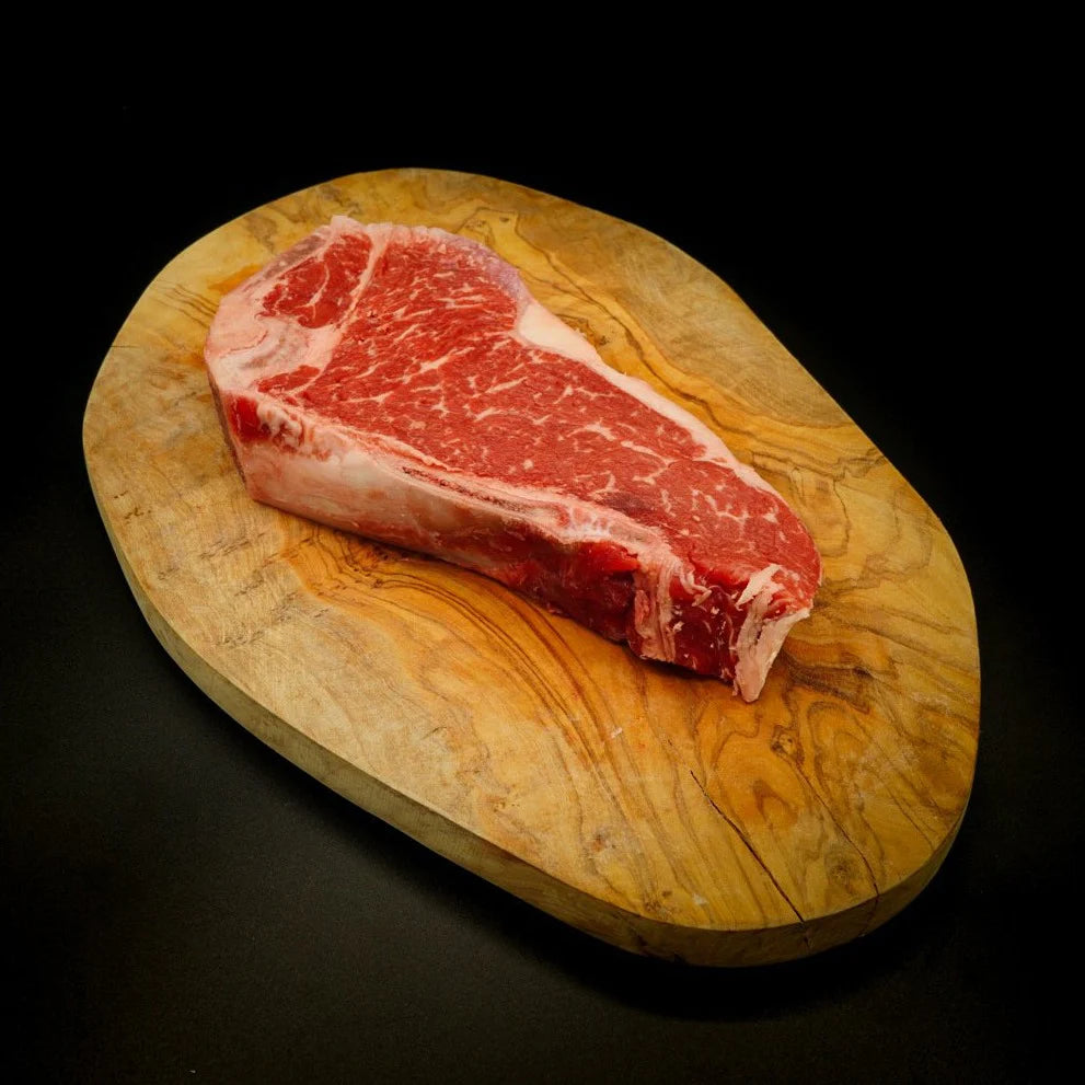 USDA Prime Dry Aged KC Strip Steak (Bone-In) 20 oz.