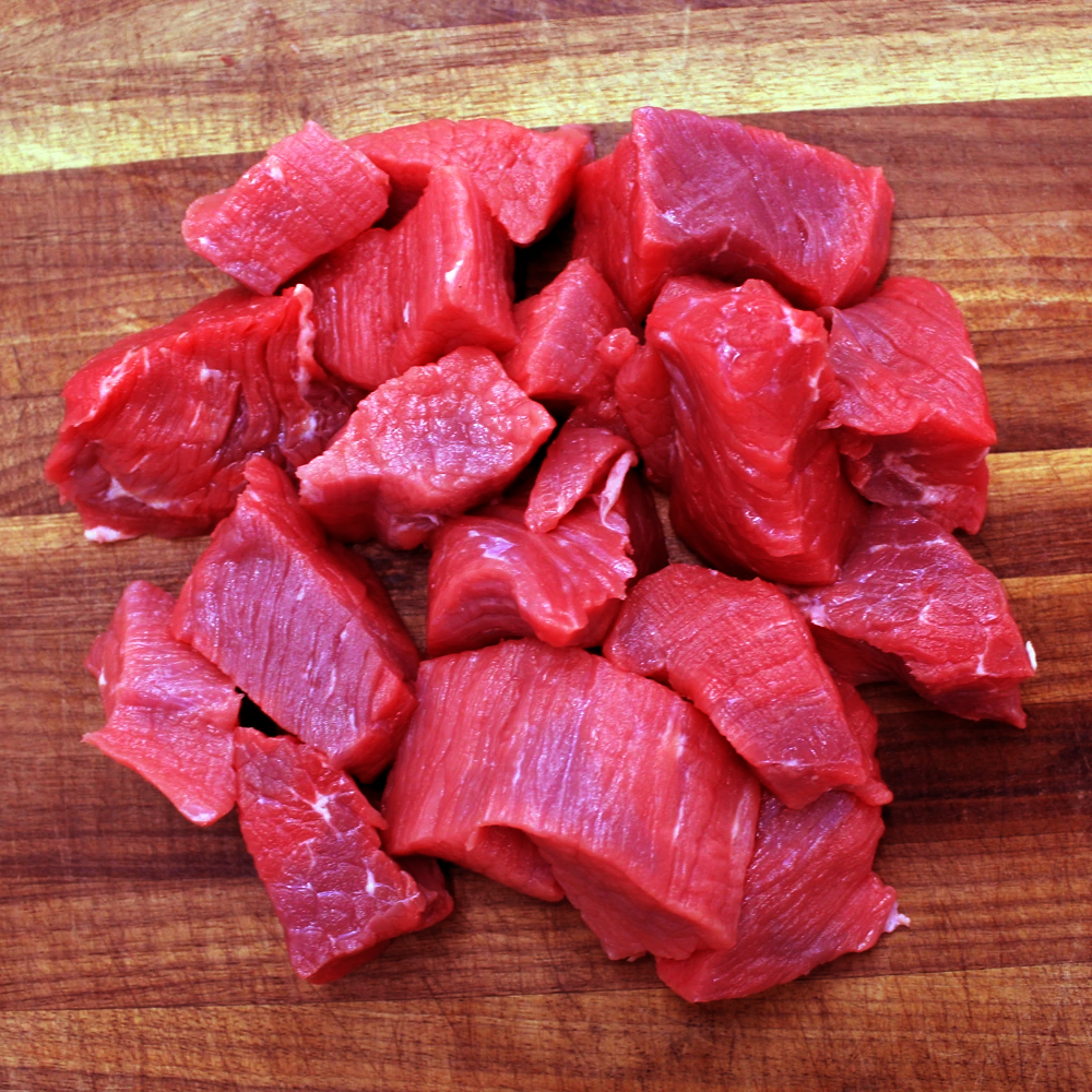 Beef Stew Meat, Extra Lean (90/10) Farmingdale Meat Market