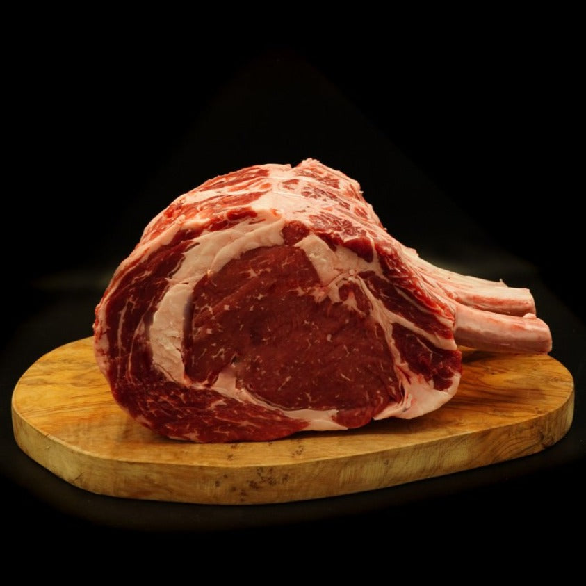 Bone-In Frenched Rib Roast, USDA Choice Angus – Farmingdale Meat Market
