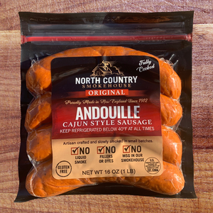 North Country Andouille Sausage (By The Case)