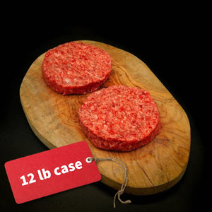 Classic Steakhouse Burgers, 80/20 Blend (12 lb Case)