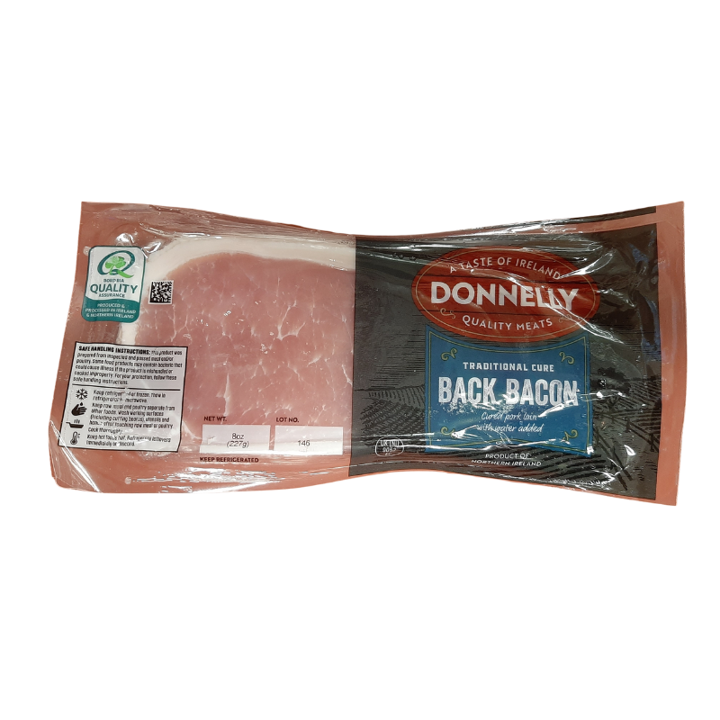 Irish Back Bacon (1 lb pkg)