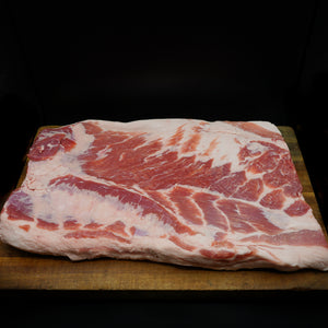 Berkshire Pork Belly, Bone-In, Skin-On