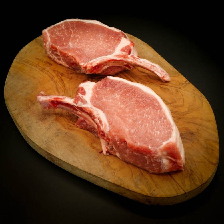 Berkshire Pork Rib Chops, Frenched 14oz