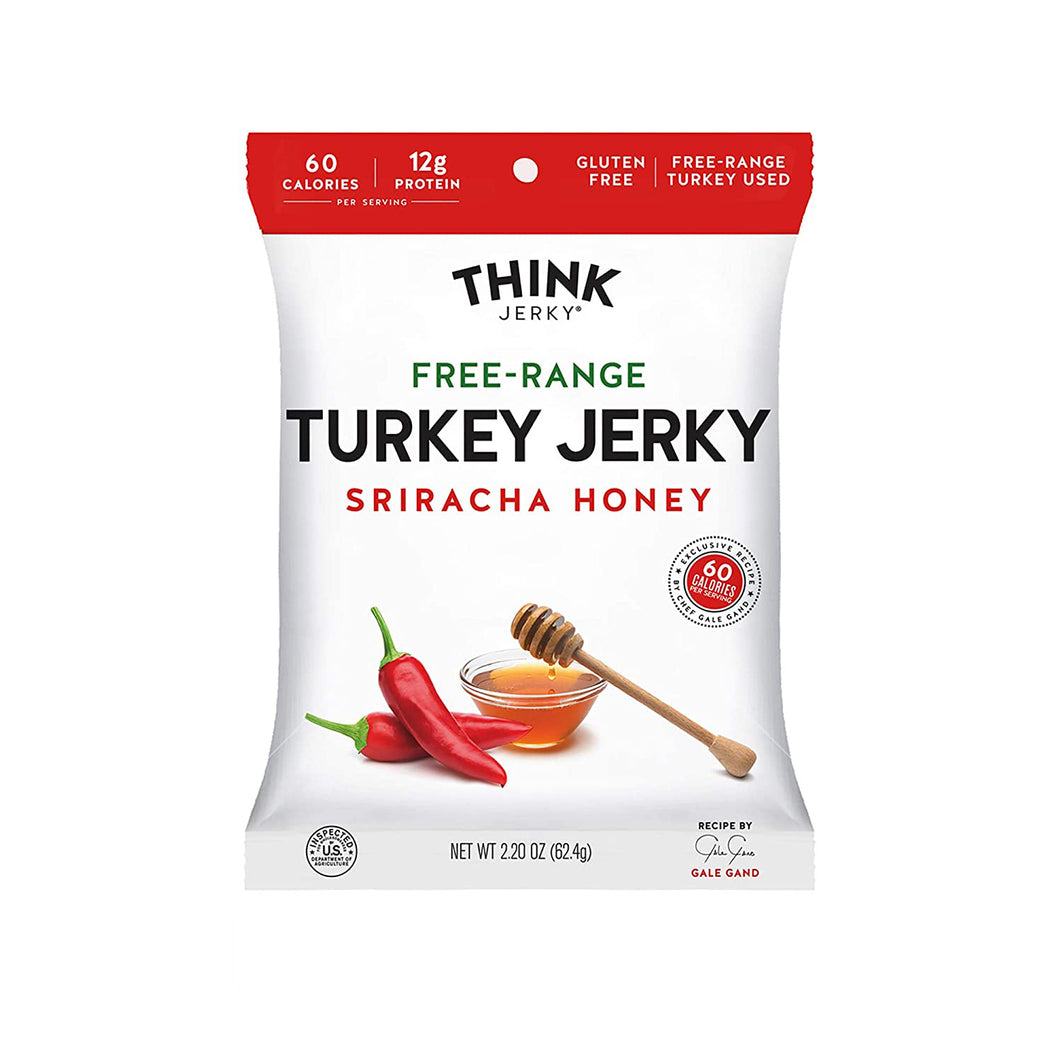 Free-Range Sriracha Honey Turkey Jerky