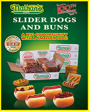 Load image into Gallery viewer, Nathan&#39;s Slider Dogs with Buns (Sold by the box)
