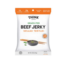 Load image into Gallery viewer, Grass-Fed Sesame Teriyaki Beef Jerky
