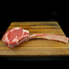 Load image into Gallery viewer, USDA Prime Dry Aged Long Bone Tomahawk Steaks
